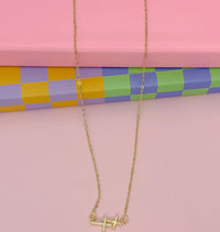 Double Grace Gold Necklace