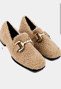 THERESE loafers - Beige