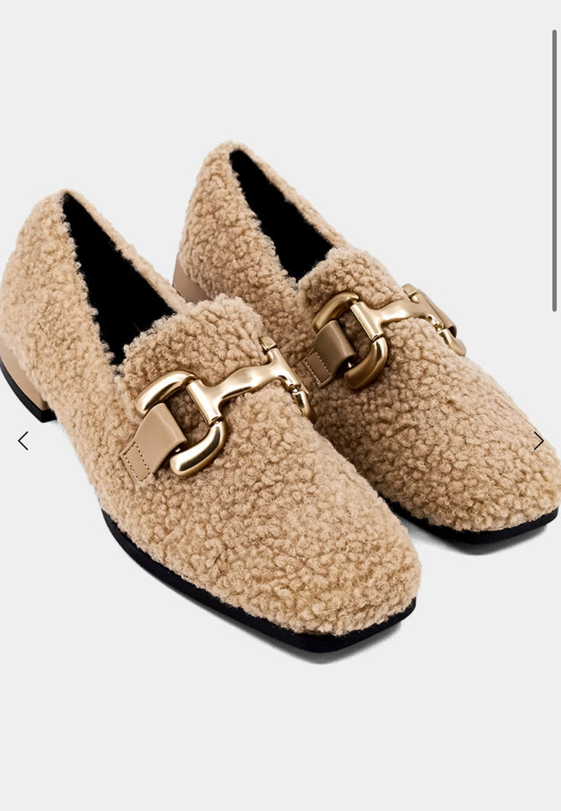 THERESE loafers - Beige