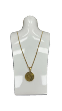Weisinger Design Lord’s Prayer Round Necklace
