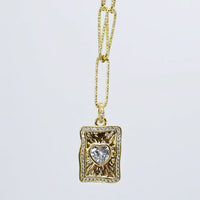 Medal Of Love Necklace