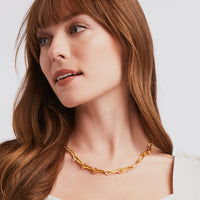 Julie Vos -  Palladio Link Necklace - Gold