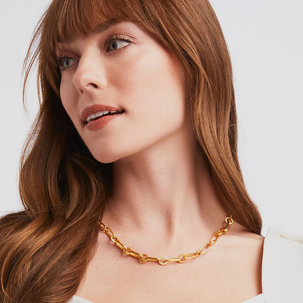 Julie Vos -  Palladio Link Necklace - Gold