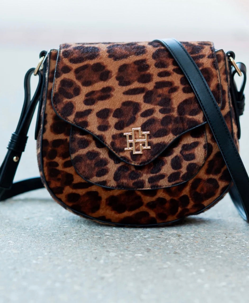 Caroline Hill - Sasha Crossbody Spotted Saddle