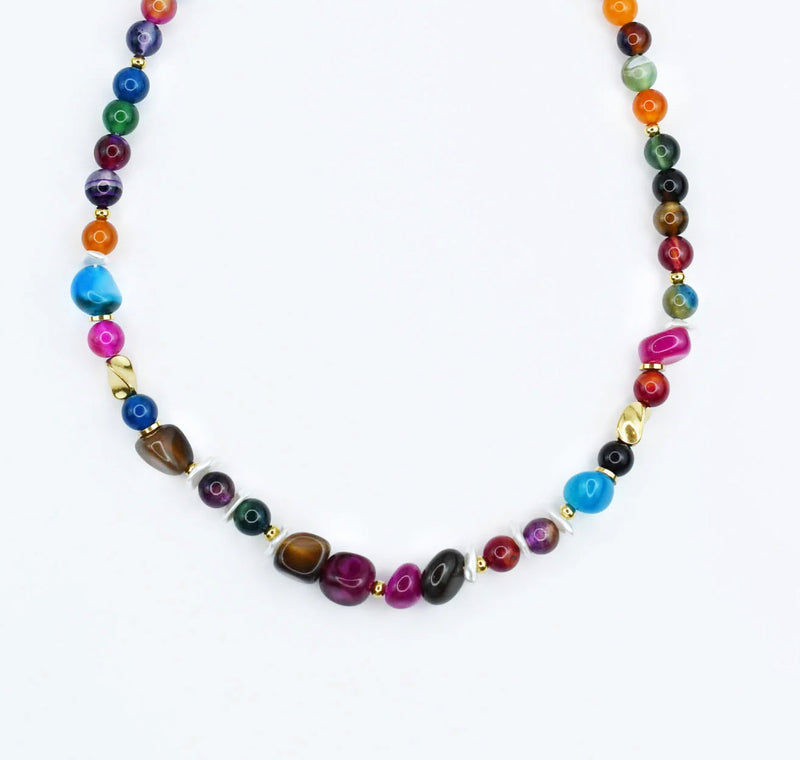 Jewels Crush Gemstone Necklace