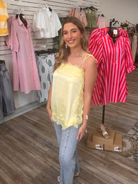 The Maegan satin Cami-Entro