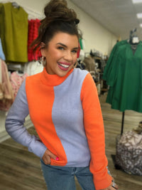 Ava Colorblock Sweater