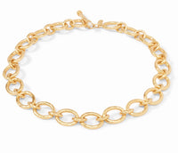 Julie Vos - Catalina Demi Link Necklace - Gold - Pearl - One Size