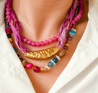 Jewels Crush Gemstone Necklace