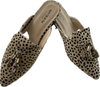 Darcy Leopard Pointed Mule