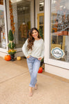 Cathy Sweater - Butter/Cornflowe