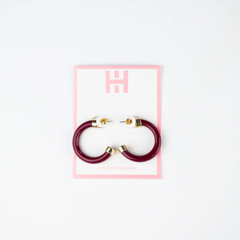 Mini Hoop - Maroon - Hoo Hoop
