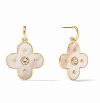Julie Vos - Colette Statement Hoop & Charm Earring