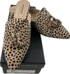 Darcy Leopard Pointed Mule