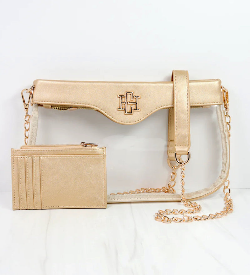 Molly Zip Card Holder GOLD