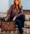 Melissa Tote Bag Spotted Saddle - Caroline Hill