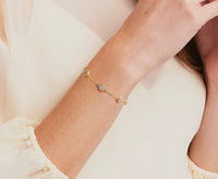 Julie Vos - Windsor Delicate Bracelet - Gold - Pave Cubic