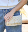 Brynleigh Clutch Crossbody Pearl Quilted - Caroline Hill