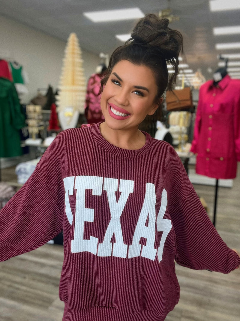 The TEXAS sweatshirt