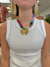 The Color Joy Butterfly Necklace