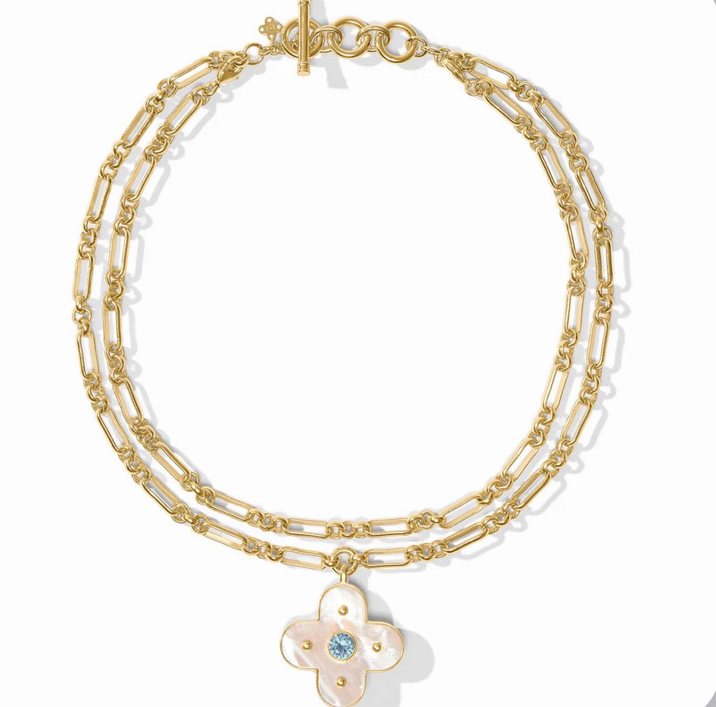 Julie Vos - Colette Statement Necklace - Gold - Champagne