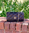 Brynleigh Clutch Crossbody Black - Caroline Hill