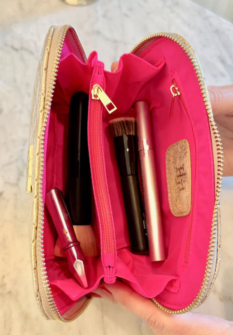 Ibiza Small Pouch Champagne Pop - Caroline Hill