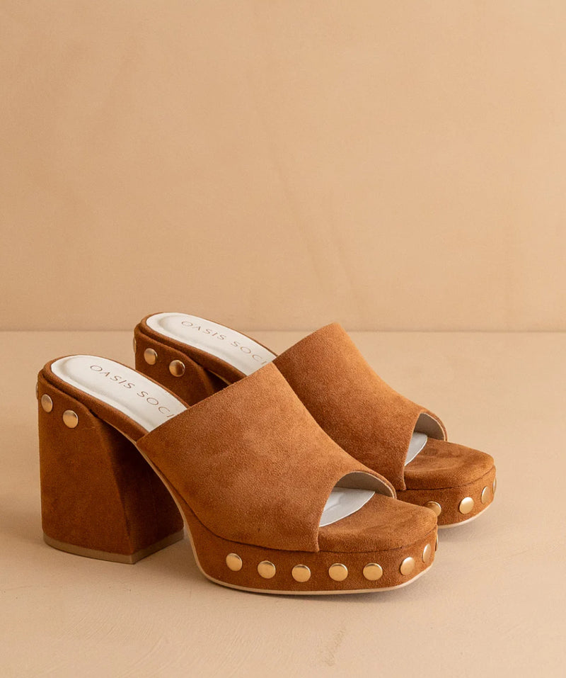 The LEONA wedge - Caramel