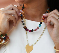 Jewels Crush Gemstone Necklace