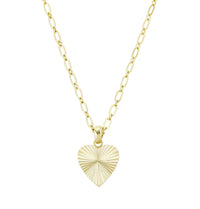 Natalie Wood Design - Adorned Heart Charm Necklace
