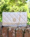 Brynleigh Clutch Crossbody Pearl Quilted - Caroline Hill