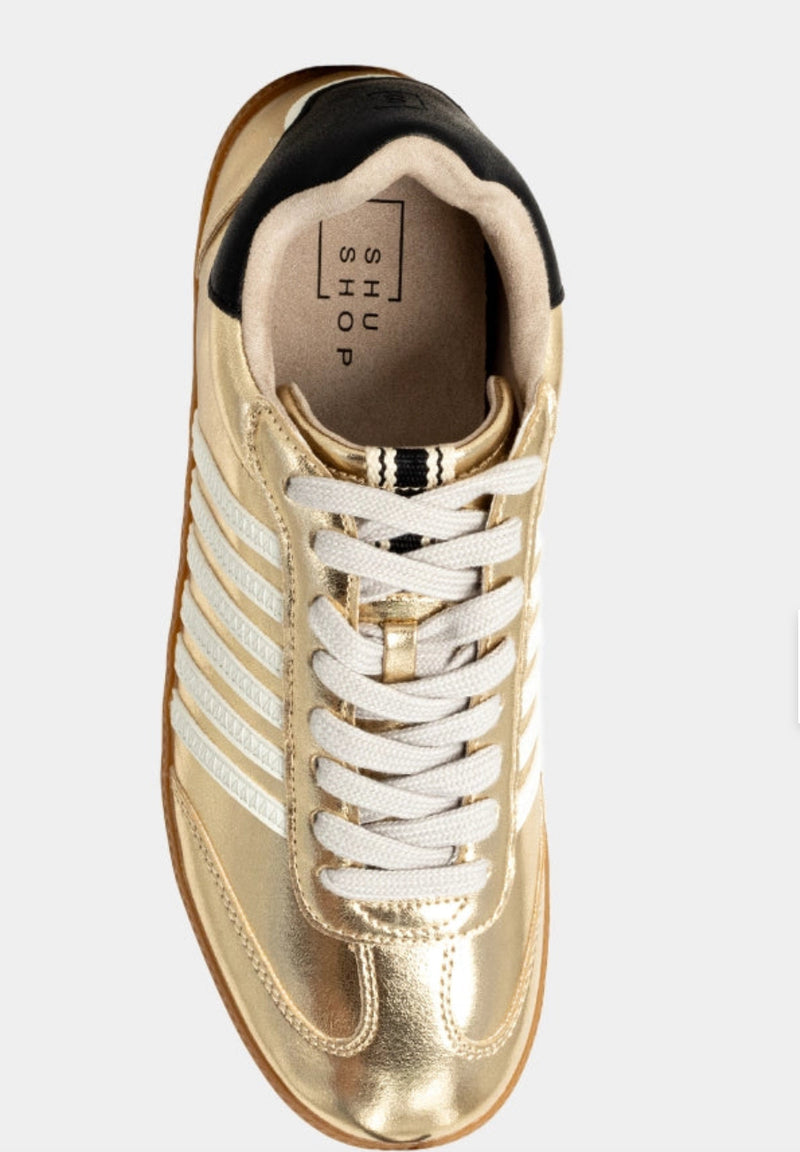 STEVIE light gold sneakers