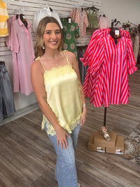 The Maegan satin Cami-Entro