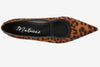 Fleur Tan Leopard Flats