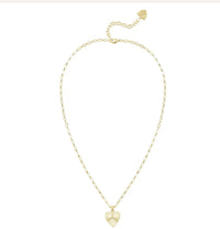 Natalie Wood Design - Adorned Heart Charm Necklace