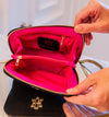 Ibiza Small Pouch Black Nylon - Caroline Hill