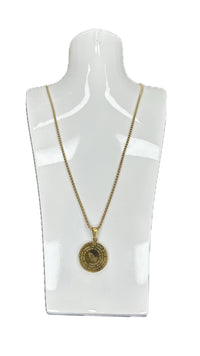 Weisinger Design Lord’s Prayer Round Necklace