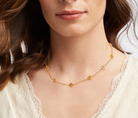 Julie Vos - Florentine Demi Delicate Station Necklace - Gold