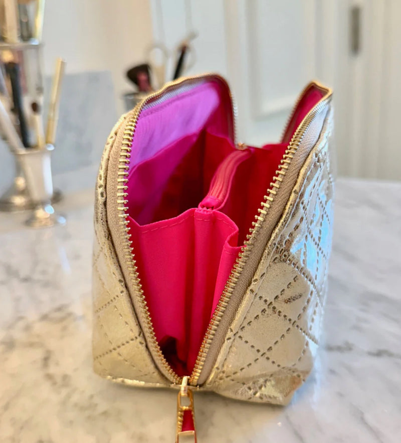 Ibiza Small Pouch Champagne Pop - Caroline Hill