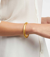 Julie Vos - Catalina Hinge Bangle - Gold - One size