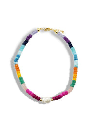 Treasure Jewels - Colorful Gemstone with Pearl