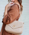 Mia Crossbody Bag Latte - Caroline Hill
