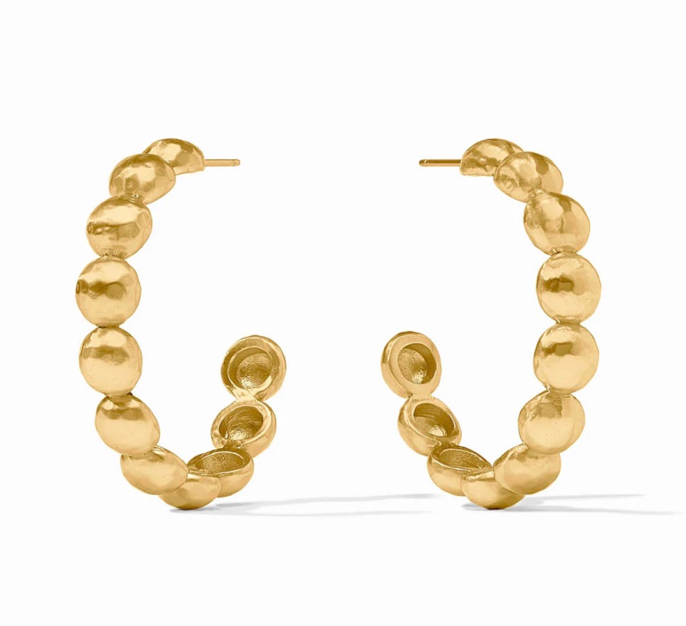 Julie Vos - Solara Nova Hoop - Gold - Large