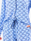 Charlotte Glance PJs Pant Set - Blue