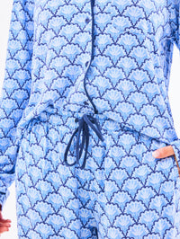 Charlotte Glance PJs Pant Set - Blue