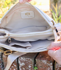 Caroline Hill - Ariana Crossbody - Pearl