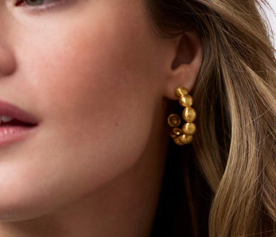 Julie Vos - Solara Nova Hoop - Gold - Large