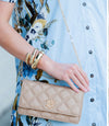 Brynleigh Clutch Crossbody Latte -Caroline Hill