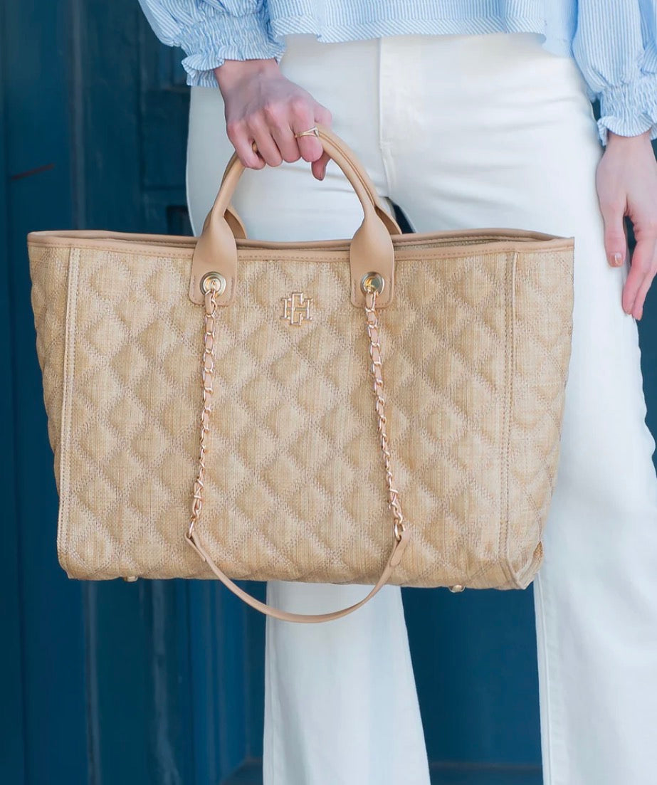 Caroline Hill - Melissa Tote Bag Natural