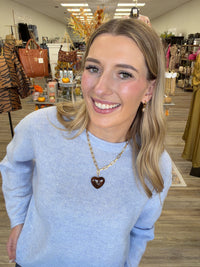 Blue Skies Knit Sweater